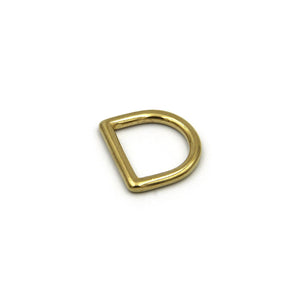 Premium Bag D Loop Seamless Gold D Ring 20mm – Metal Field Shop